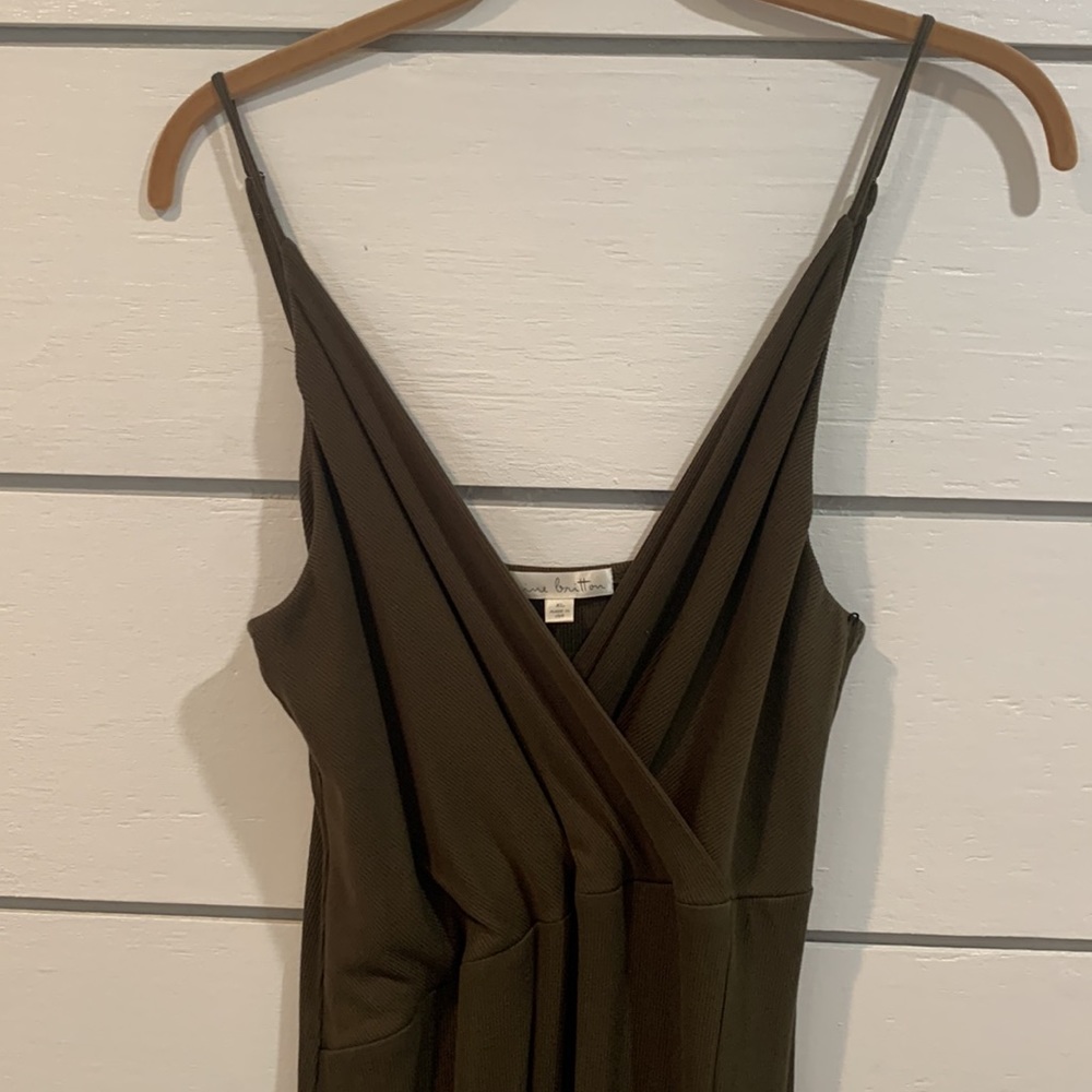 Mine Britton / love green dress / X-Large - Picture 2 of 5